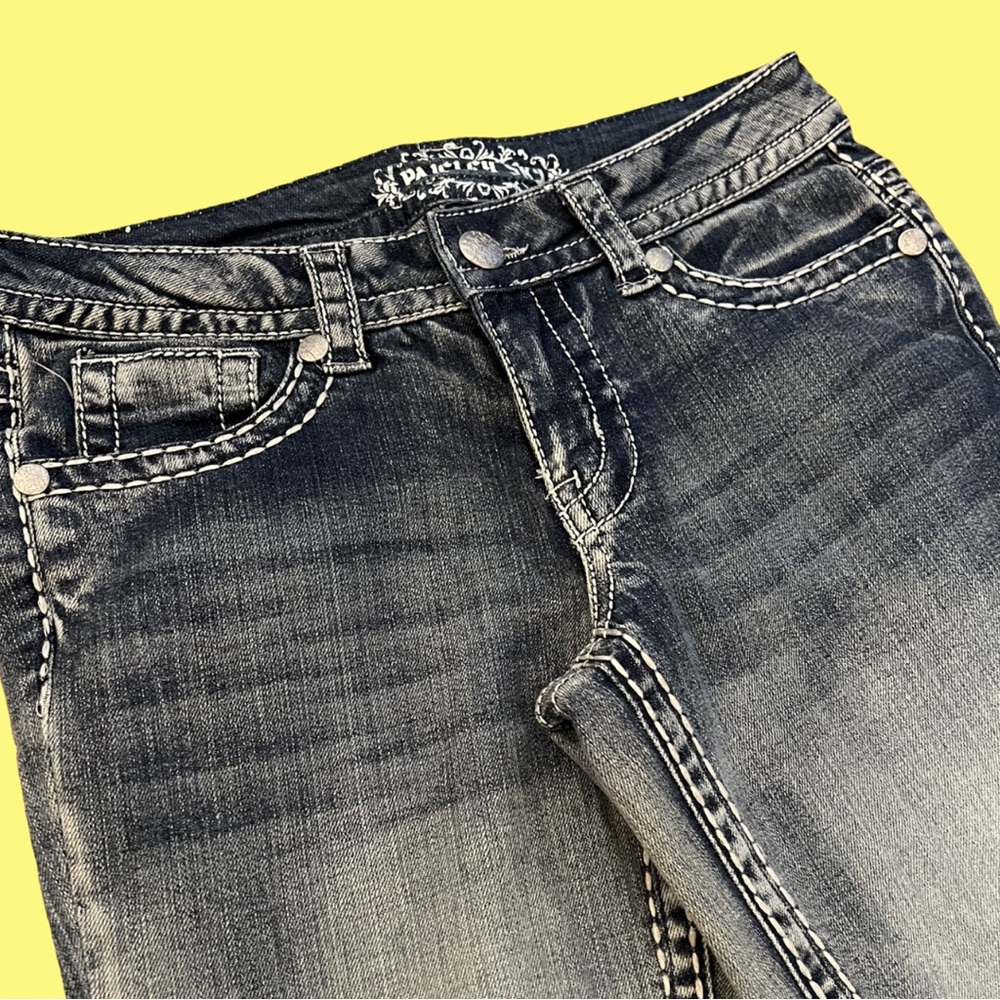 Paisley Sky Bootcut Flare Detailed Women's Jeans - 6